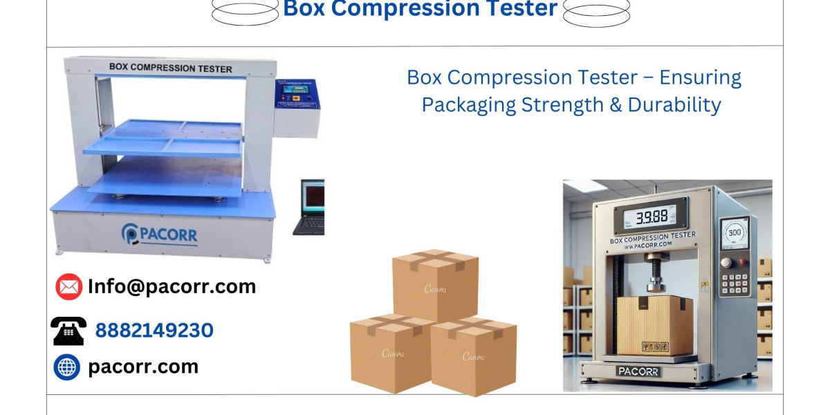 Box Compression Tester – Reliable Strength Testing for Corrugated Boxes