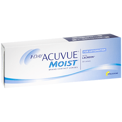 Toric Contact Lenses for Astigmatism | Next Day Delivery